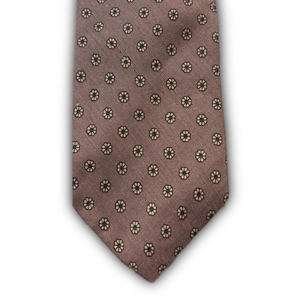 Men Vintage Flower Tie